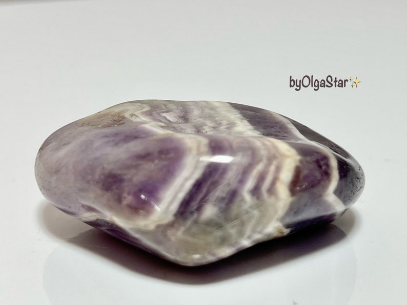 High Quality Chevron Amethyst Powerful Sacred Geometry Vibes Wonderfully Spiritual Stone Intuition Crystals Grid Work Energy Amplifier image 8