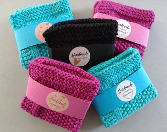 100% cotton washcloth for personal care and or cleaning