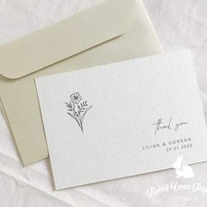Personalised Card | Thank You card #M80011