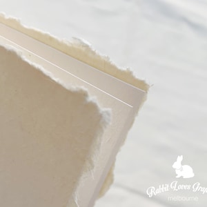 Set of 2 Personalized Wedding Vow Books With Hand Torn Edge [V10017] - Etsy