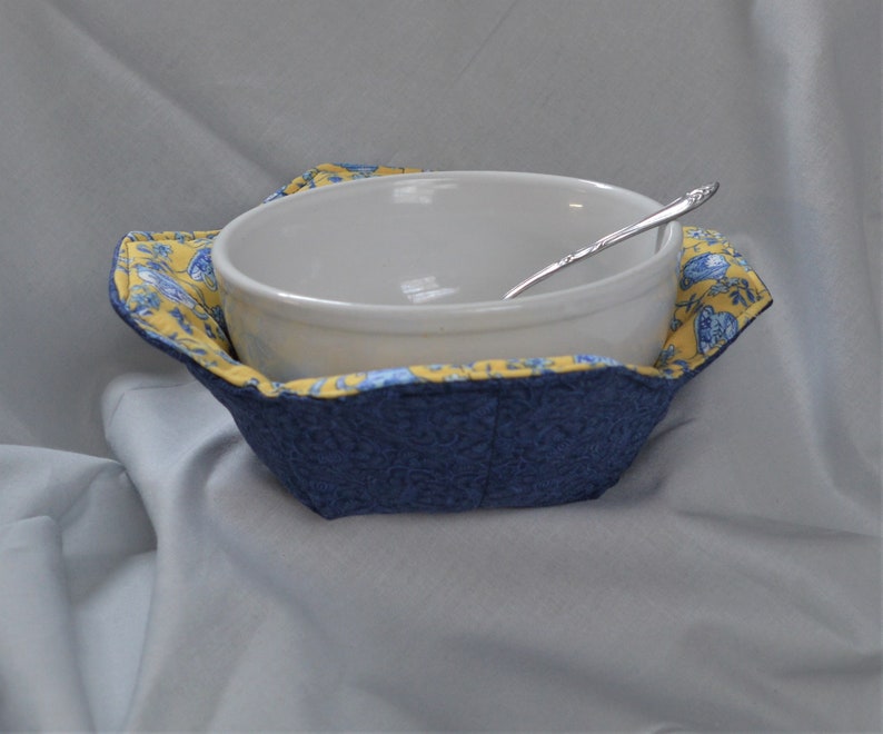 Microwave Bowl Cozy, Bowl Cozy, Bowl Hot Pad, Soup Bowl Cozy, Bowl Pot