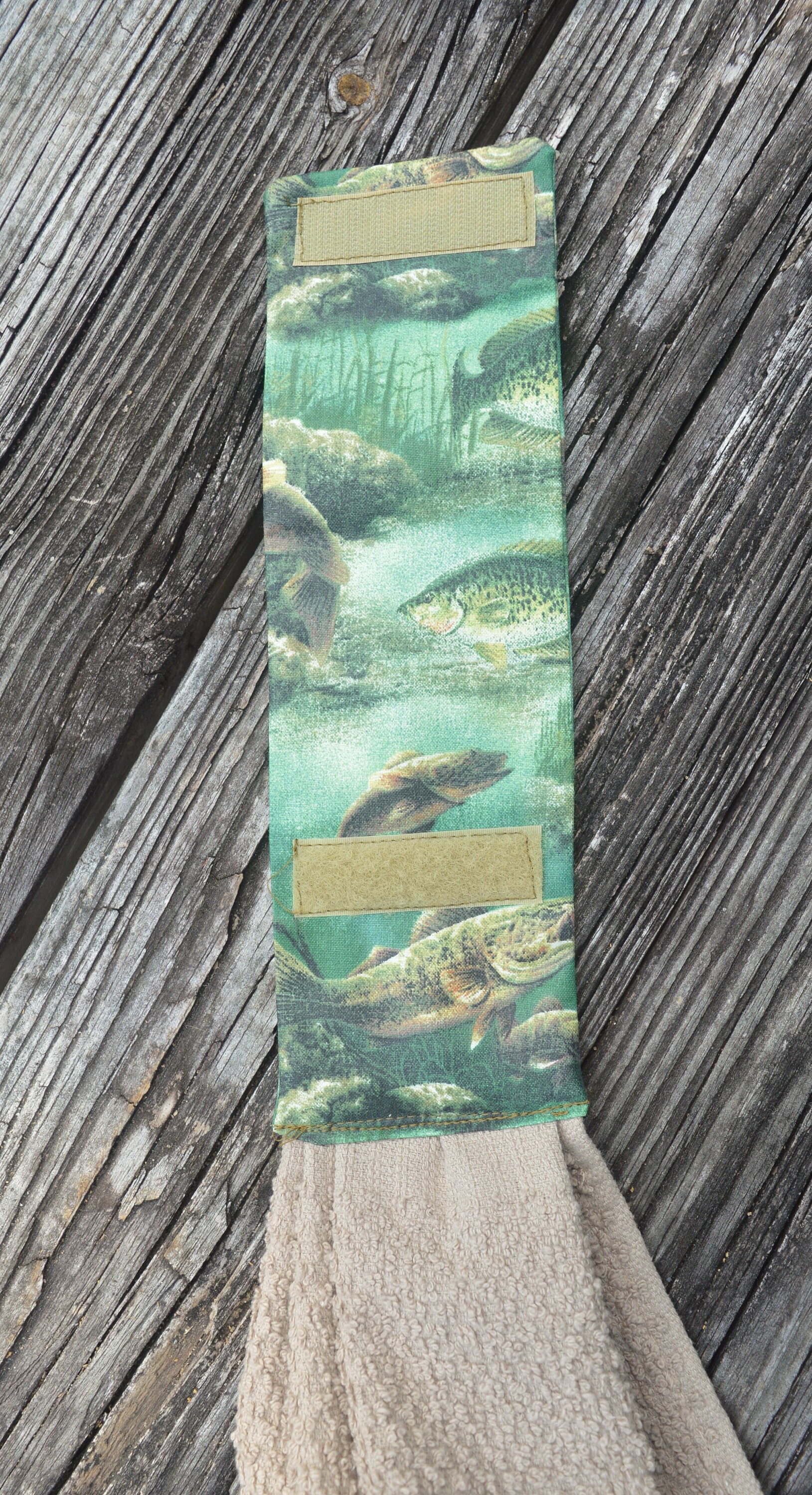 Fisherman Towel, Fishing Hand Towel. Fisherman Birthday Gift, Father's