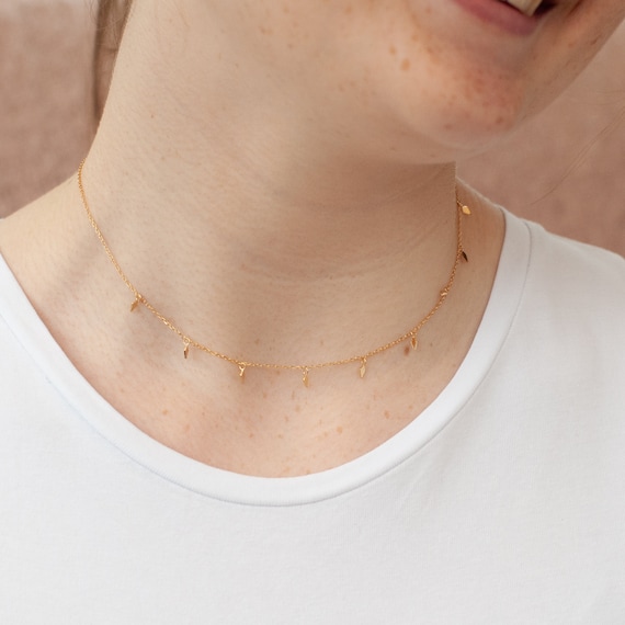 Charm Necklace Brandy Gold Star Necklace Brandy Melville Gold Star