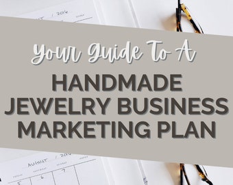 party plan jewelry companies Your Guide To A Handmade Jewelry Business Marketing Plan, Digital Marketing Plan, Handmade Business, Handmade Marketing Plan, PDF