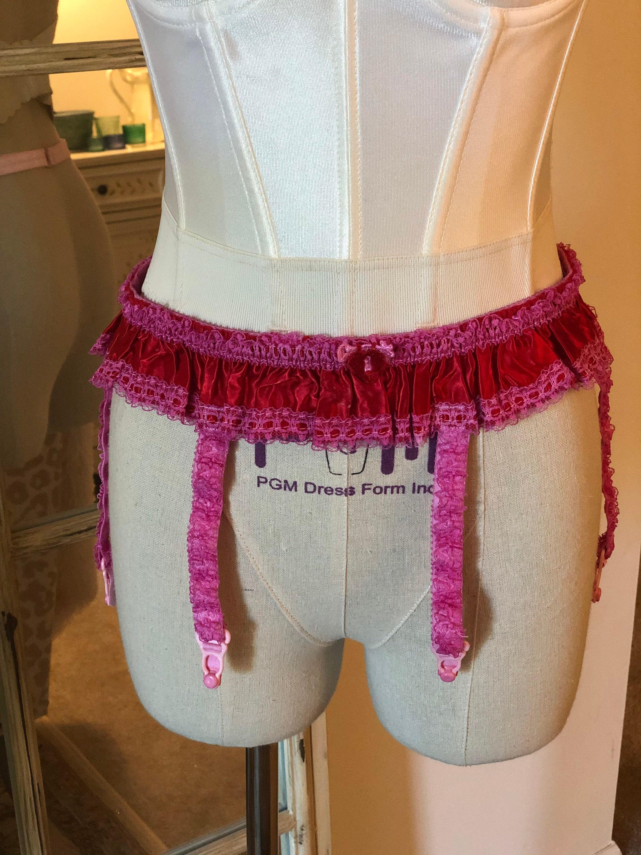 Restored Vintage 1960s Garter Belt with Adjustable Back Etsy