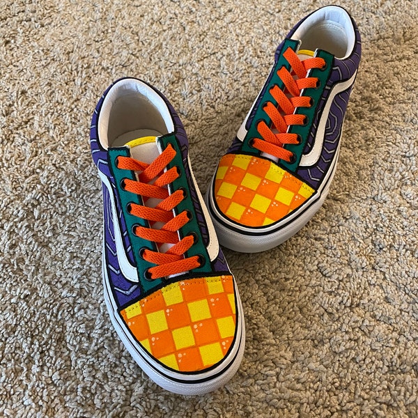 Custom Vans Shoes Etsy