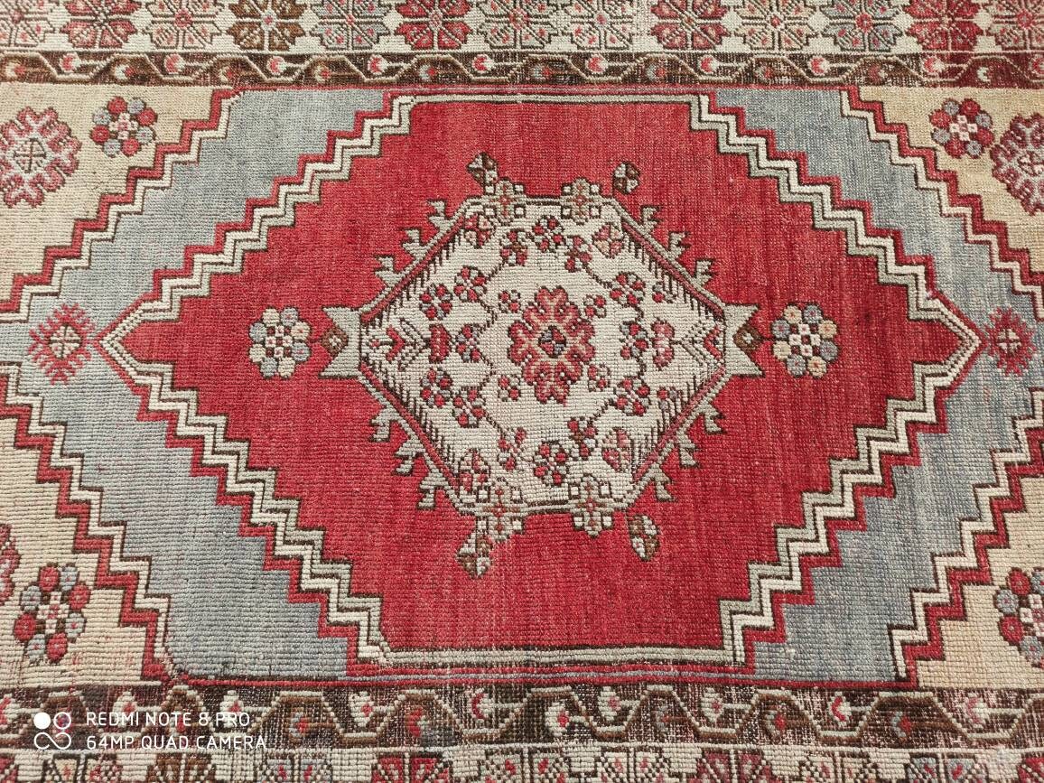 4.11x3.6 Turkish oushak vintage rug clean rug Rugs Floor & Rugs Home