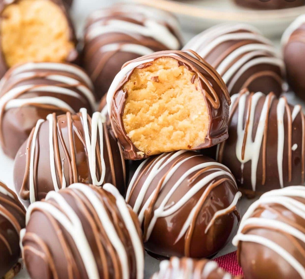 Chocolate Covered Peanut Butter Ballsmilkdarkwhite Etsy