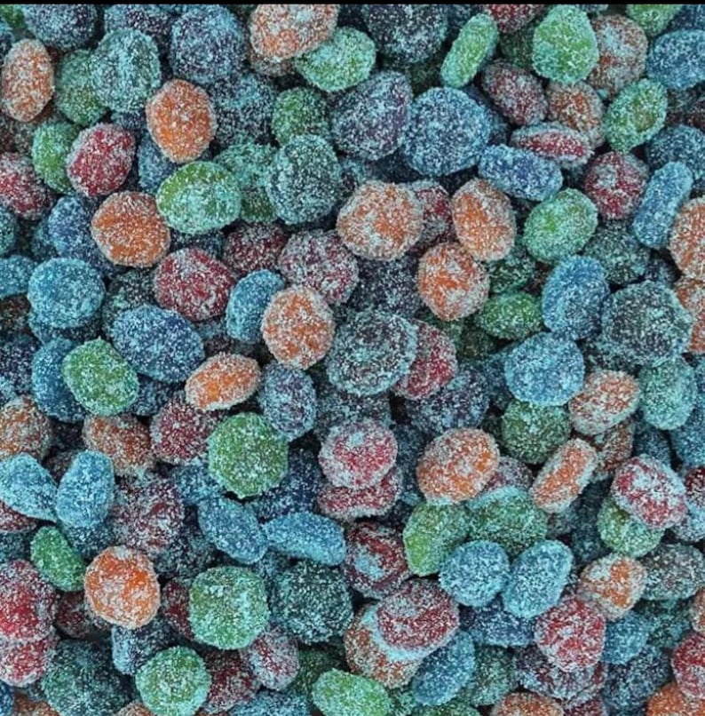 Sour Blue Raspberry Gushers With or Without Pop Rocks - Etsy