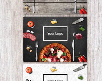 Placemats Printable Food Design A3 (42x29.7 Cm)