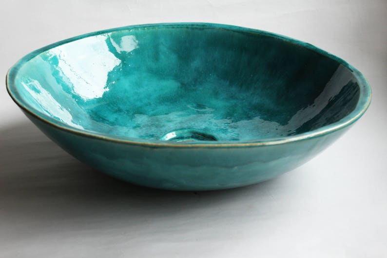 Emerald table top sink ceramic washbasin bathroom sink Etsy