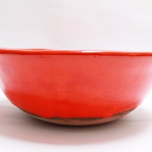 Red and brown sink, undermount sink, washbasin, bathroom sink, handmade ceramic sink MADE TO ORDER