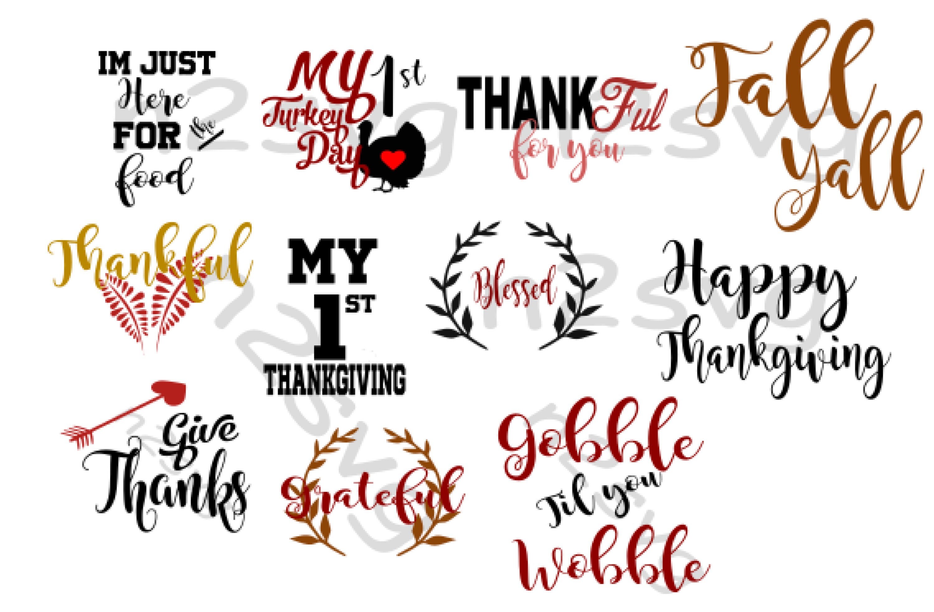 Download Thanksgiving 2020 Svg Bundlecricut Silhouette Digital File Etsy