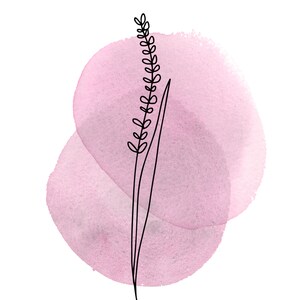 Blush Pink Floral Wall Art Printable, Dusty Rose Botanical Print Set of ...