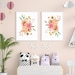 Floral Nursery Decor, Nursery Wall Prints, Printable Wall Art, Nursery ...
