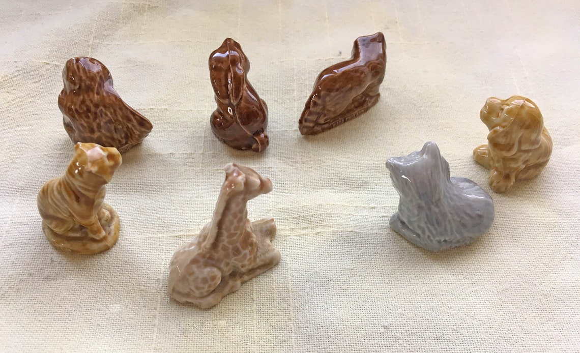 most rare red rose tea figurines