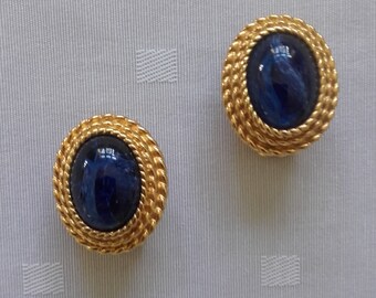 Vintage Christian Dior Clip en pendientes