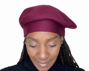 Wool Beret , French Beret , Winter Essentials , Timeless  display picture 1