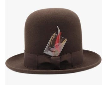 Wool Urban Top Hat, Unisex Statement Hat, Catwalk Style Gift  display picture 3