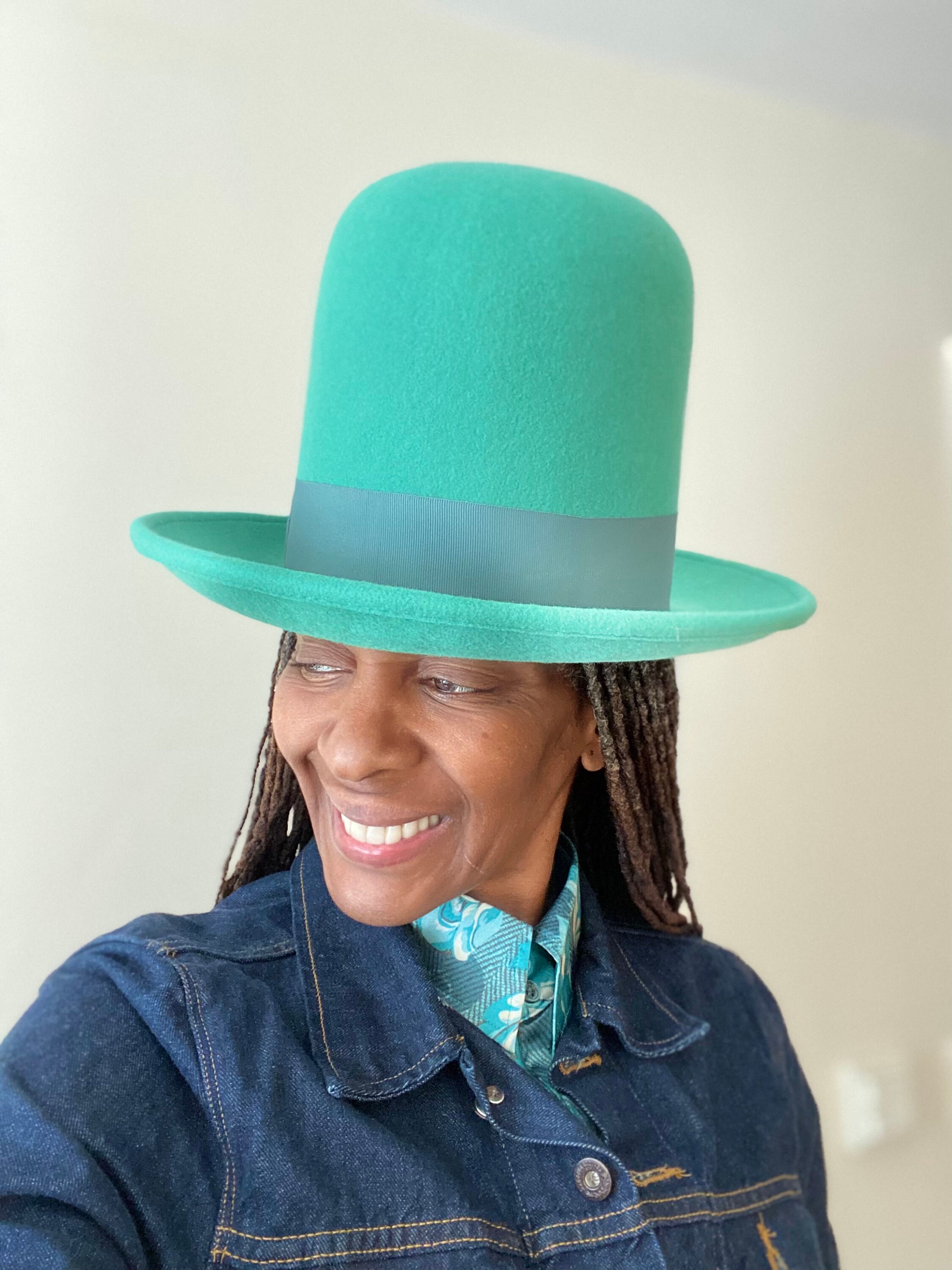 Erykah Badu Hat , Hat , Top Hat , Stylish Hat , Own It , Black Hat , Urban  Hat , Accessories, Unisex Hats , Qcc X 