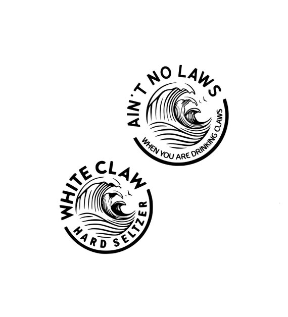 White Claw SVG File Cricut Design.