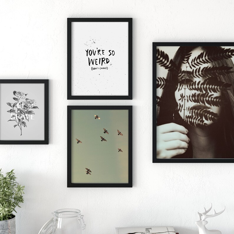 Your So Weird Wall Art Trending Quote Art Funny Quotes Etsy