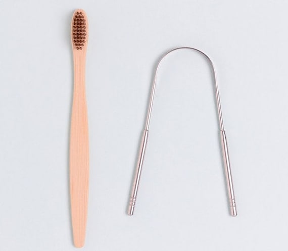 Metal Tongue Scrapers vs Plastic Tongue Scrapers - Brush with Bamboo
