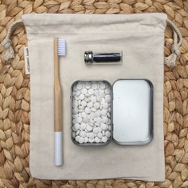 Oral Care Kit | Refinement House | Eco Friendly Home Goods, Sustainable, Zero Waste, Plastic Free