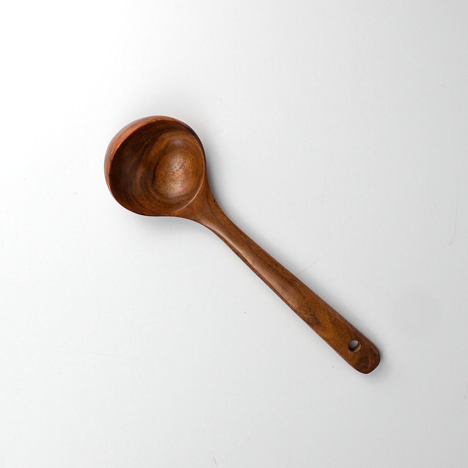 Image of Teak Wood Ladle