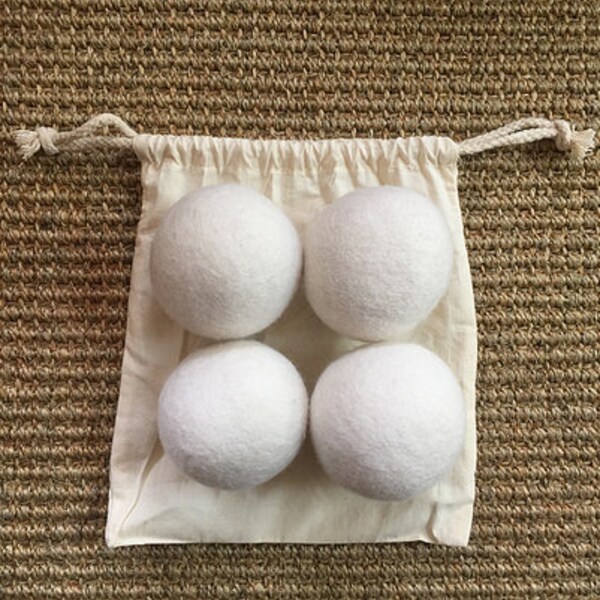 Organic Wool Dryer Balls | Refinement House | Eco Friendly Home Goods, Sustainable, Zero Waste, Plastic Free