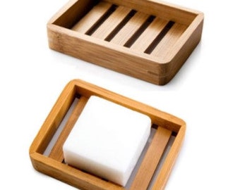 Bamboo Soap Dish | Refinement House | Eco Friendly Home Goods, Sustainable, Zero Waste, Plastic Free