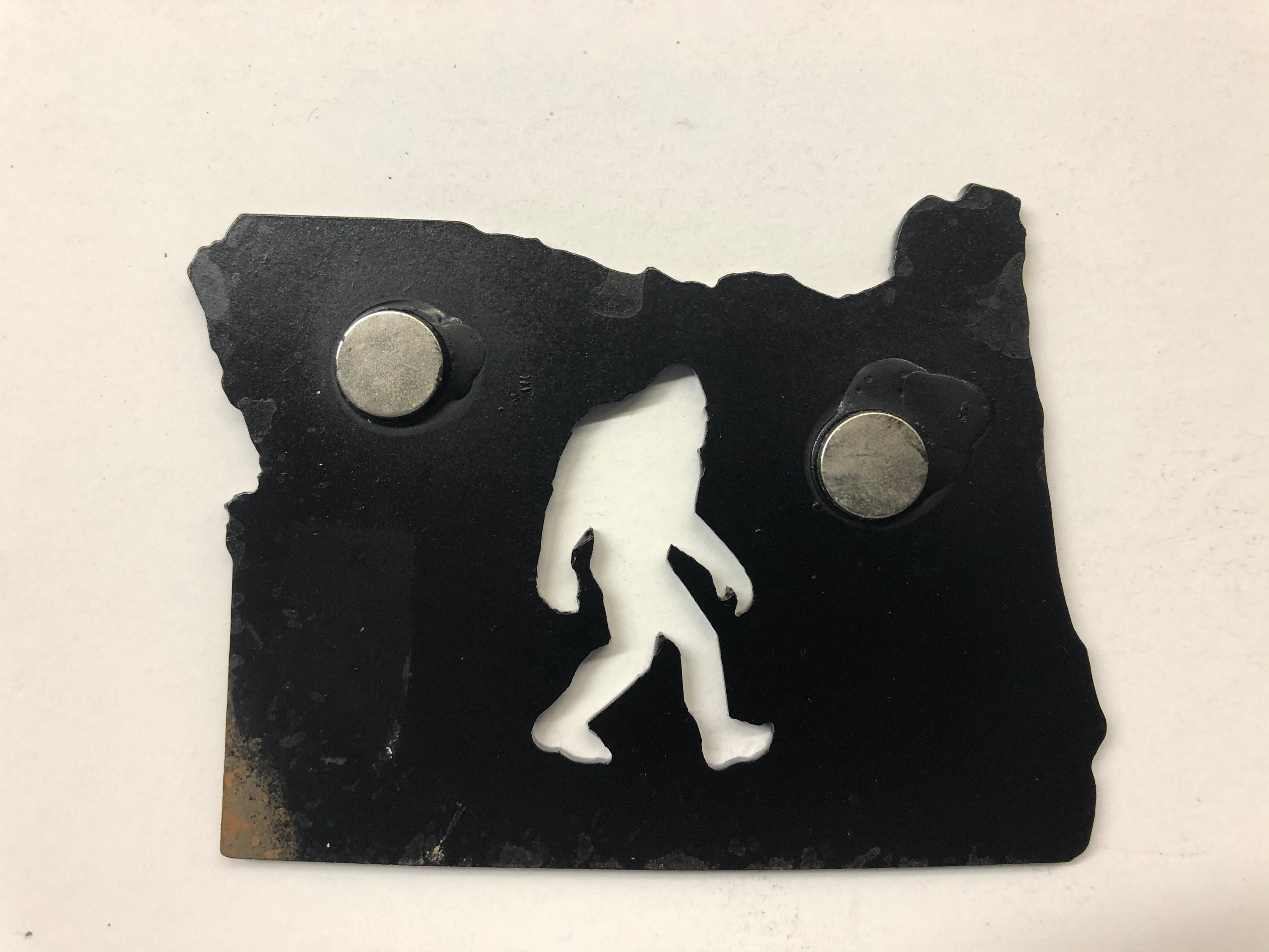 Oregon bigfoot magnet free shipping  etsy