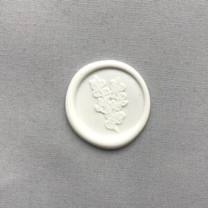 Sage Branch Leaf Wax Seals for Stationery | Stationery Wax Seals | Botanical Outdoor Rustic Wedding Seals | Invitation Wax Seals