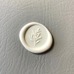 Salie Wax Seals Uitnodiging Wax Seal Sticker Zelfklevende Wax Seal Botanische Bruiloft Green Leaf Wax Seal Wedding Wax Seals Bruiloft Stationair
