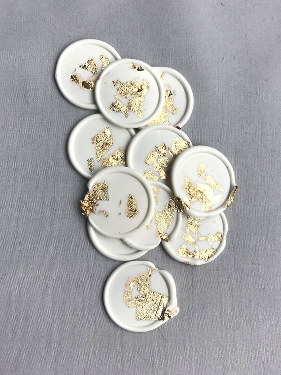 Gold Wax Seal Flower Wax Seal Design Wax Seal Sticker 