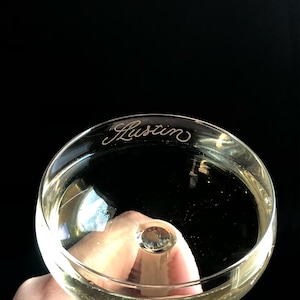 Champagne Coupe Glass Personalized Engraved Daiquiri Cocktail Lover Gift Christmas Housewarming Gift
