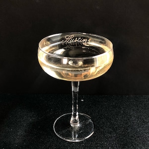 Champagne Coupe Glass Personalized Engraved Daiquiri Cocktail Lover Gift Christmas Housewarming Gift