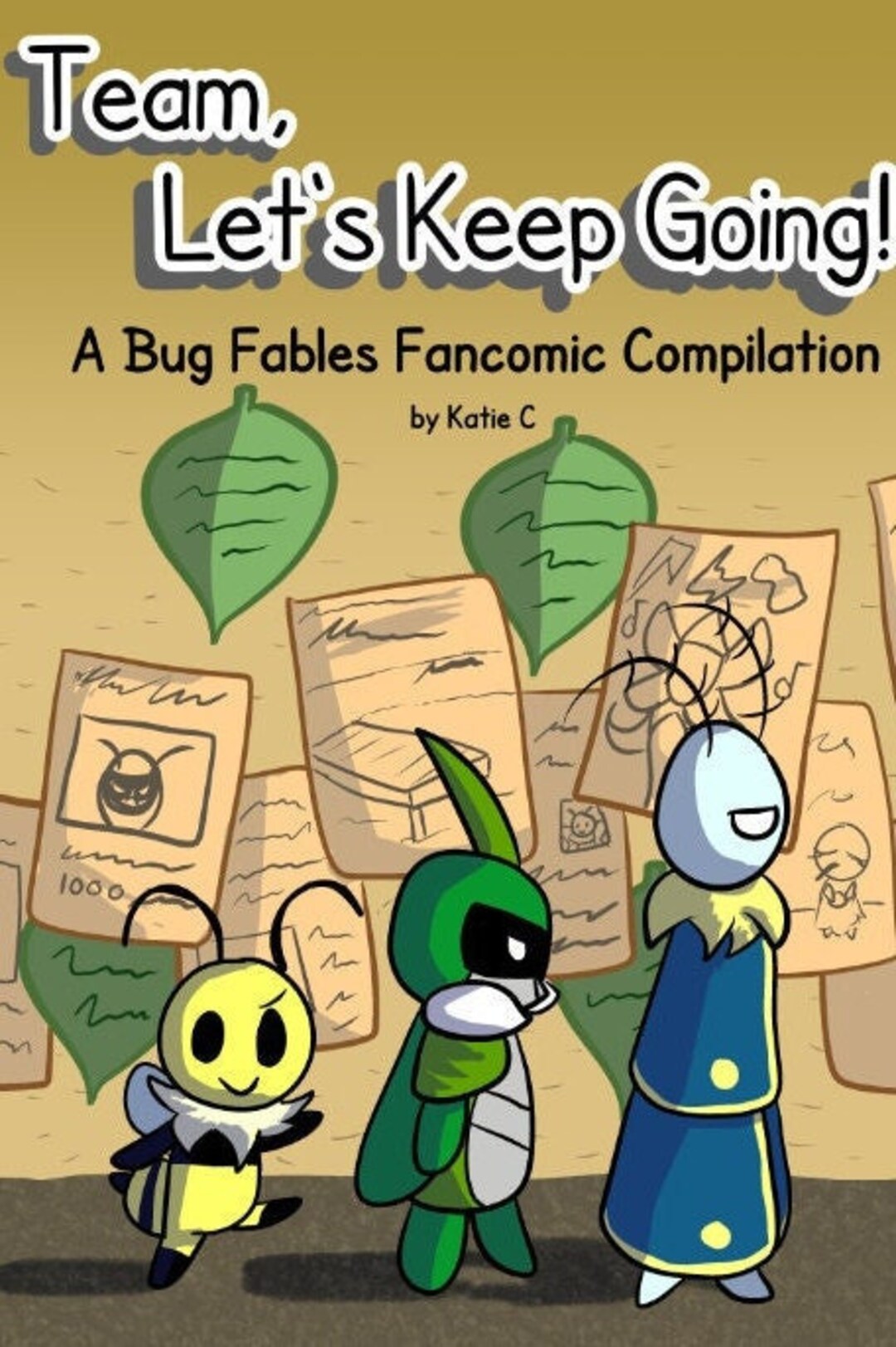 DIGITAL COMIC Bug Fables Compilation 100 Pages Team, Let's
