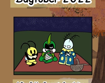 DIGITAL SERIE - Bugtober 2022 Serier - 50+ Sidor - Bug Fables Fancomic Samling