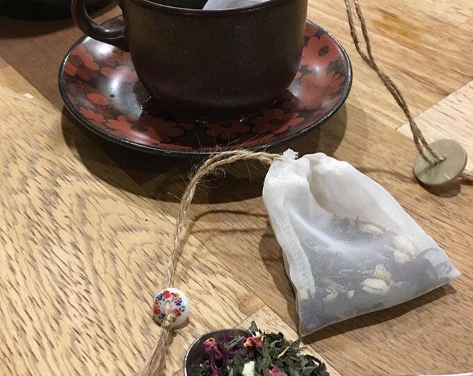 Reusable Silk Tea Bags Etsy