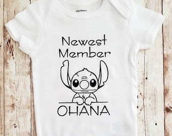 Ohana Newest Member Onesie