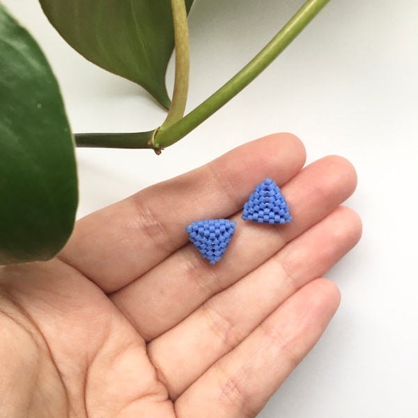 Feather Earrings- Periwinkle main image 0
