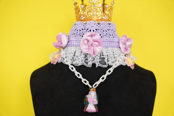 LACE BLOSSOM CHOKERS – HRH COLLECTION