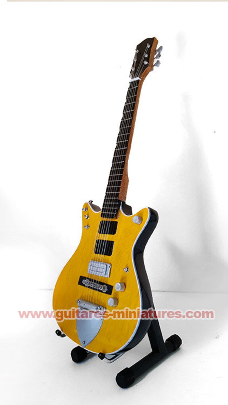 AC/DC Malcom Young Miniature Guitar Replica Collectible - Etsy UK