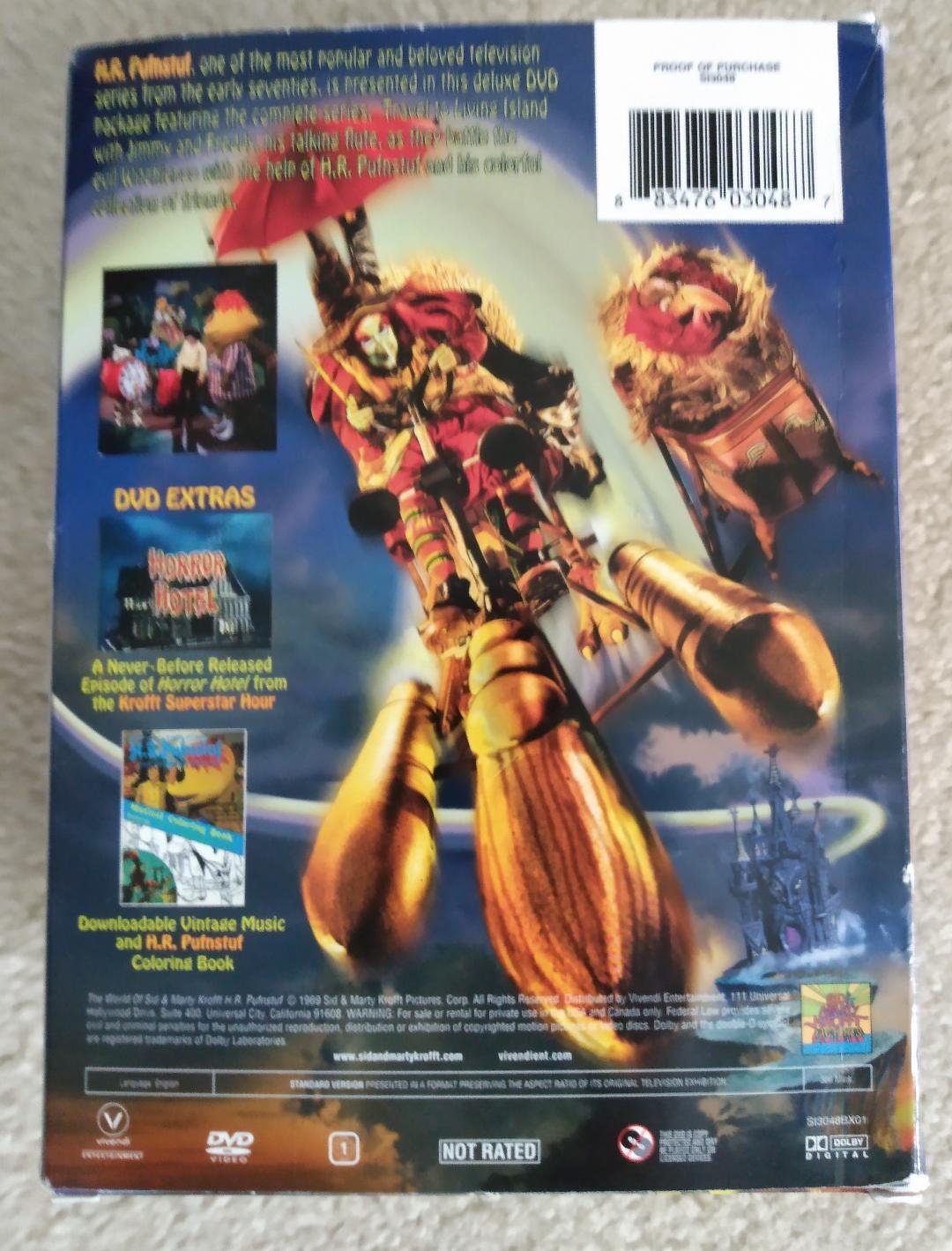 H.R. Pufnstuff: the Complete Series Dvds With Bobblehead