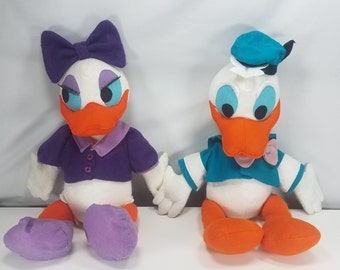 2001 ディズニー ドナルド＆デイジーダック ぬいぐるみ - ぬいぐるみ