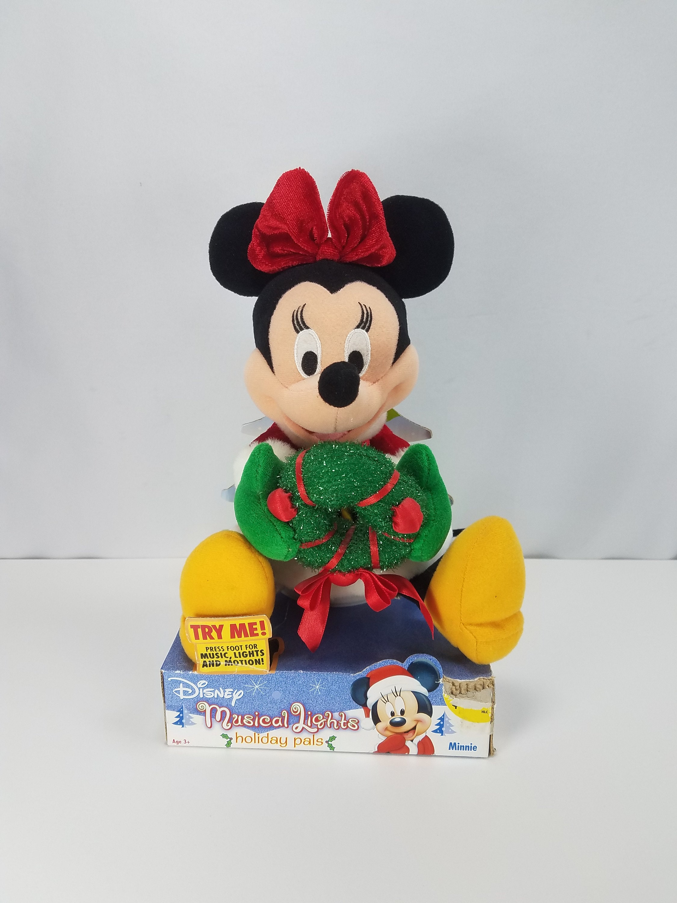 Mickey Mouse Keychain Disney Store Plush Clip NEW w Tags MINT