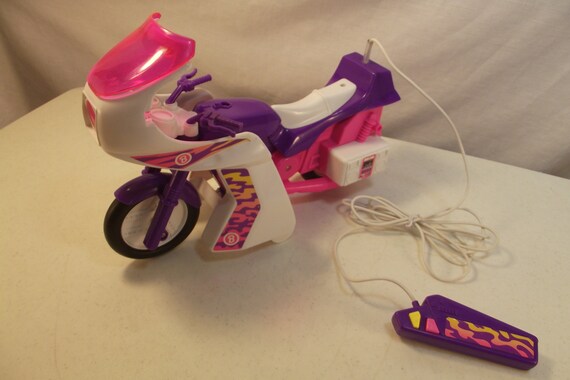 vintage barbie motorcycle