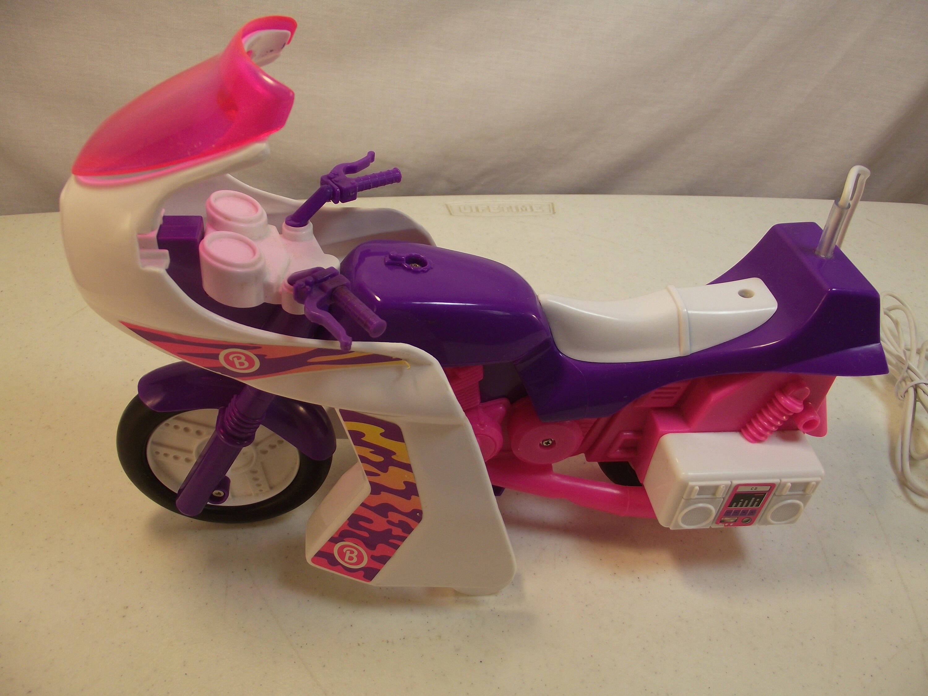 Vintage Barbie Motocicleta / Scooter w / Tethered Control Etsy