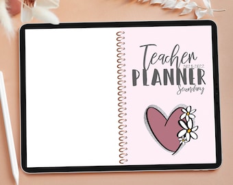 Digital Teacher Planner for High School on iPad